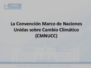 thumbnail of Cambio Climatico UNFCCC COP21 Paris MARN foro   ambiental