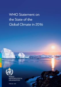 thumbnail of State of world climate WMO 2017