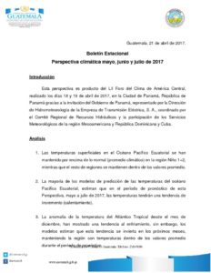 thumbnail of Boletin_Estacional_may-jul_2017_INSIVUMEH
