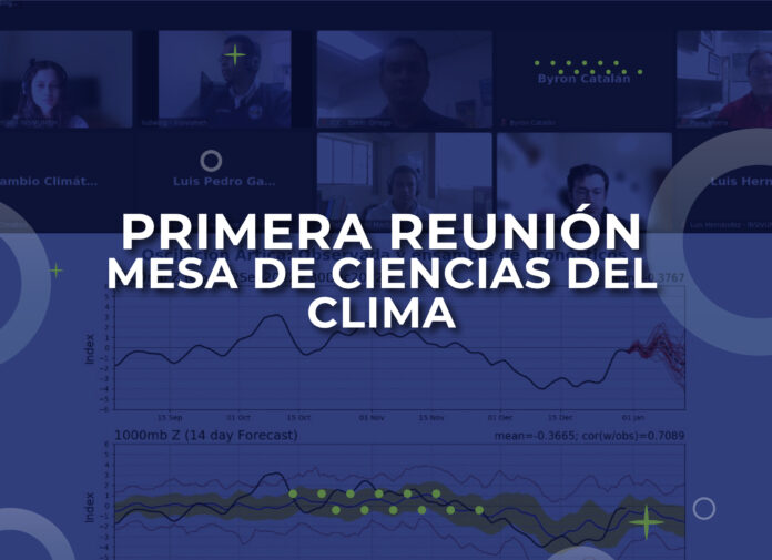 Primera reunión de la Mesa de Ciencias del Clima